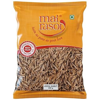 MAI RASOI Cumin/Jeera Sabut/Whole 200 Gram