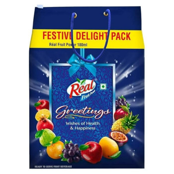 Real Fruit Power Greetings Festive Delight Juice  Pack 1 L x 2 pcs