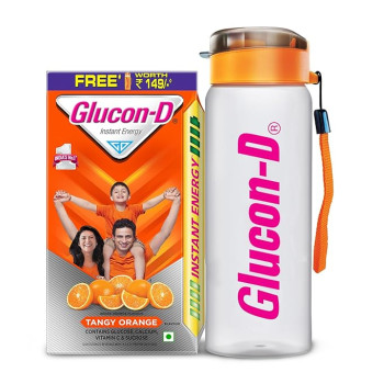 Glucon-D Tangy Orange Glucose Powder (1kg, Refill)