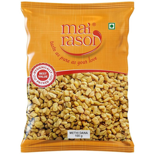 MAI RASOI Fenugreek Seeds/Methi Dana 100 grams