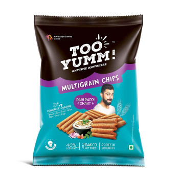 Too Yumm! Dahi Papdi Chaat Flavour Multigrain Chips, 45g