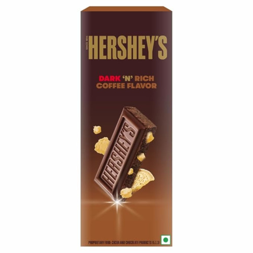 HERSHEY'S BARS DARK N RICH COFFEE FLAVOR 40g