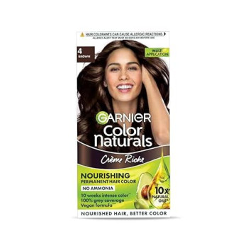 Garnier Color Naturals Crème hair color, Shade 4