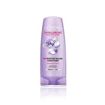 L'Oreal Paris Hyaluron Moisture 72HR Moisture Sealing Conditioner powered by Hyaluronic Acid, for Frizz-free, Hydrated and Bouncy Hair Full of Life |