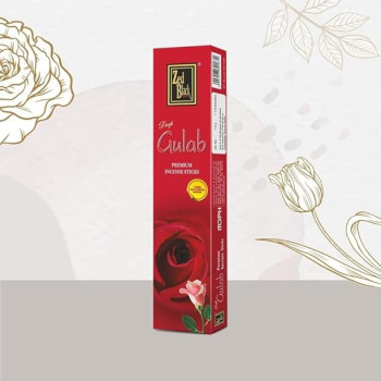 Zed Black Gulab Natural Premium Incense Stick zipar