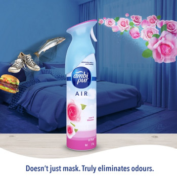 Ambi Pur Air Rose & Blossom Air Effects Air Freshener Spray 275 g