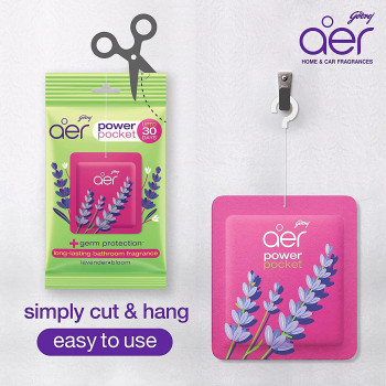 Godrej aer Power Pocket Air Freshener – Lavender Bloom