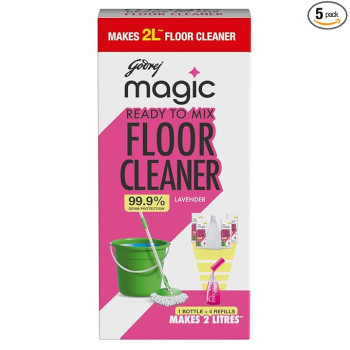 Godrej magic Ready to Mix Surface & Floor Cleaner | Lavender Fragrance
