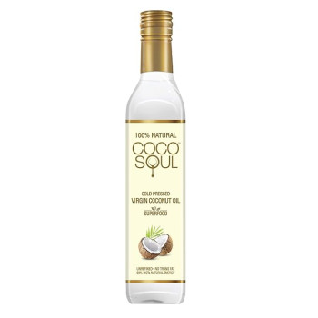 Coco Soul Cold Pressed Natural Virgin Coconut Oil, 250 ml