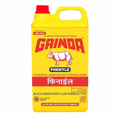 Gainda Black Phenyle Surface Disinfectant, Floor Cleaner 1l