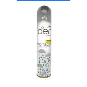 Aer  Spray Monsoon Odour Refresh Air Freshener 220ml.