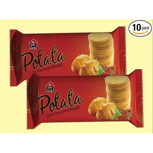 PRAN Potato Spicy Flavoured Biscuits 25g