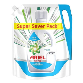 Ariel Matic Top Load Liquid Detergent 2L+ 500ml free