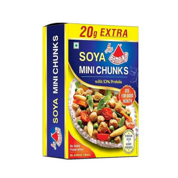 Bambino Soya Mini Chunks 220g