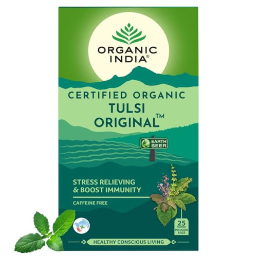 Organic India Tulsi Original - 25 Tea Bags,