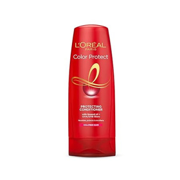 L'Oreal Paris Conditioner, Vibrant & Revived Colour, For Colour-treated Hair, Colour Protect, 180ml