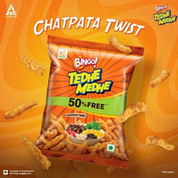 Bingo Tedhe Medhe Masala Tadka 80g