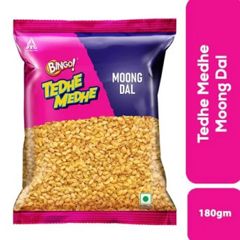 Bingo Tedhe Medhe Moong Dal, 180 g 