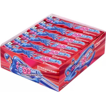 Boomer Strawberry Flavoured Bubble Gum 