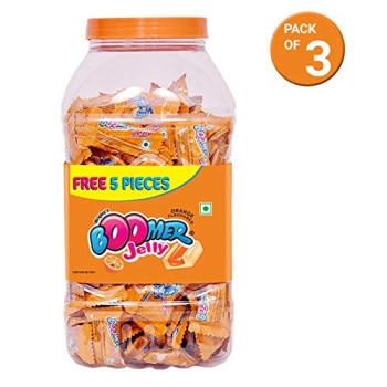Boomer Orange Big jar  Chewing Gum Jar