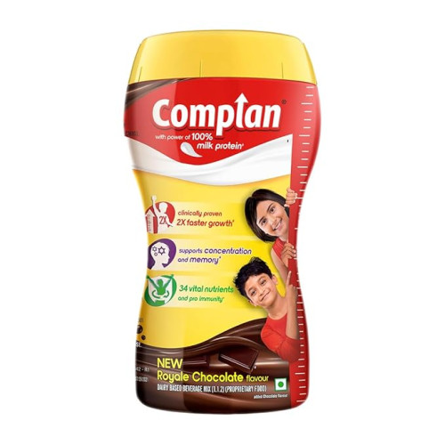 Complan Nutrition Drink Powder  Kesar Badam Flavour, 500 g 