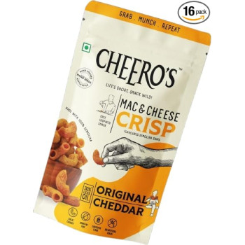 Cheero's Mac and Cheese Crisp  Cheddar Chilli 46g