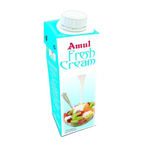 Amul Fresh Cream Tetra Pack 1l