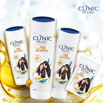 Clinic Plus Strength & Shine Egg Protein Shampoo 355ml