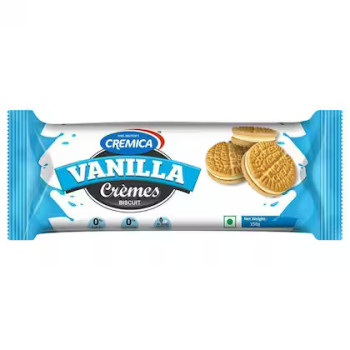 Cremica Vaniilla Cremes Biscuit 100g