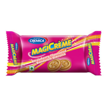 Cremica Strawberry Cremes Biscuit 100g