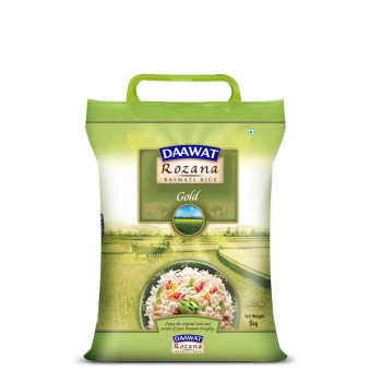 Daawat Rozana Basmati Rice Gold 1kg.