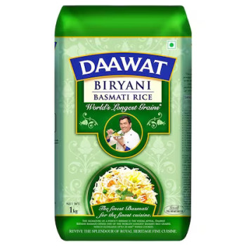 Daawat Biryani Basmati Rice 1kg.