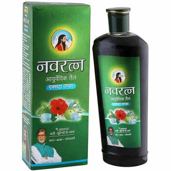 Navratna Ayurvedic Oil Extra Thanda 180ml