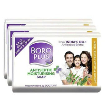Emami Boroplus Neem, Eucalyptus & Honey Antiseptic Moisturising Soap