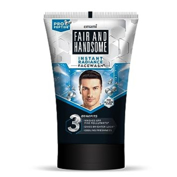 Emami Fair and Handsome Instant Radiance Face wash 50g.