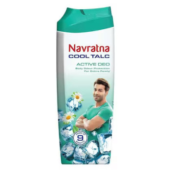 Emami Navratna Cool Talc Active Deo 100g.