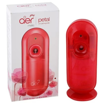  Godrej Aer Matic Petal Crush Pink Machine + Refill Home Freshener 225ml.