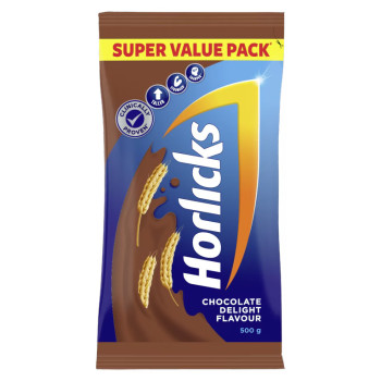 Horlicks Chocolate Delight Flavour Health Drink 200g.