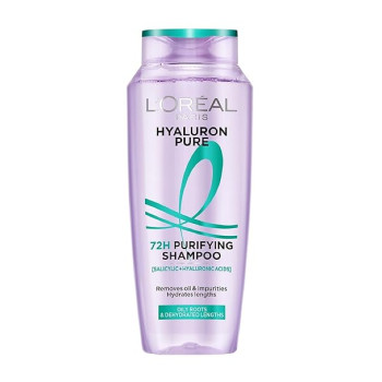 L'Oreal Paris Hyaluron Pure 72H Purifying Shampoo (340 ml) 