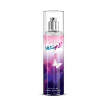 Layer'r Wottagirl Amber Kiss Fragrant Body Splash 60ml