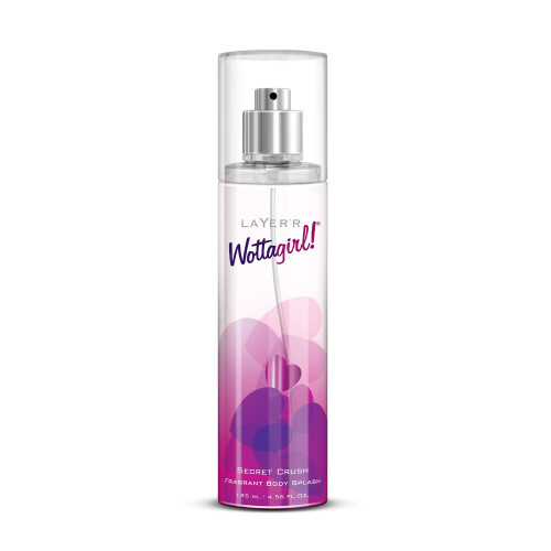 Layer'r Wottagirl Secret Crush Fragrant Body Splash for Women 60ml