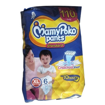 Mamypoko Standard Diaper XL6 pants