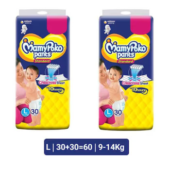 Mamypoko Standard Diaper L 30 Pants