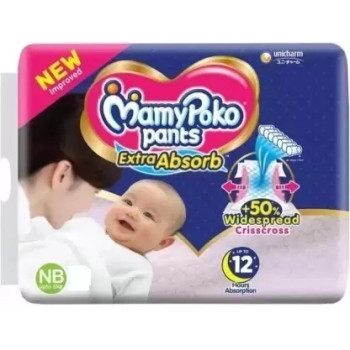 Mamypoko Standard Diaper NB 56 Pants