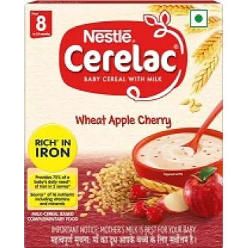 CERELAC Baby Cereal with Milk, Wheat-Rice Mixed Fruit – From 10 Months, 300g.
