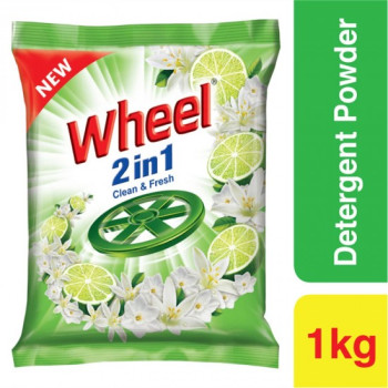 Active Wheel 2in1 Detergent Powder 1kg