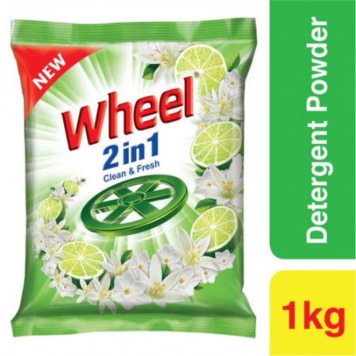 Active Wheel 2in1 Detergent Powder 1kg