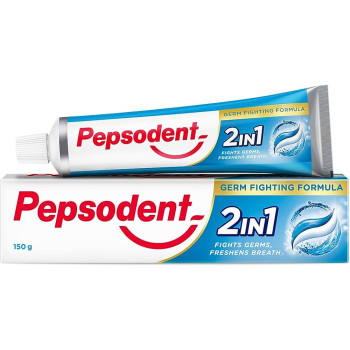 Pepsodent 2 in 1 Toothpaste 80g.