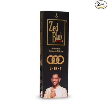  Zed Black 3-in-1 Premium Incense Sticks 