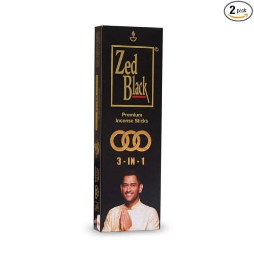  Zed Black 3-in-1 Premium Incense Sticks 